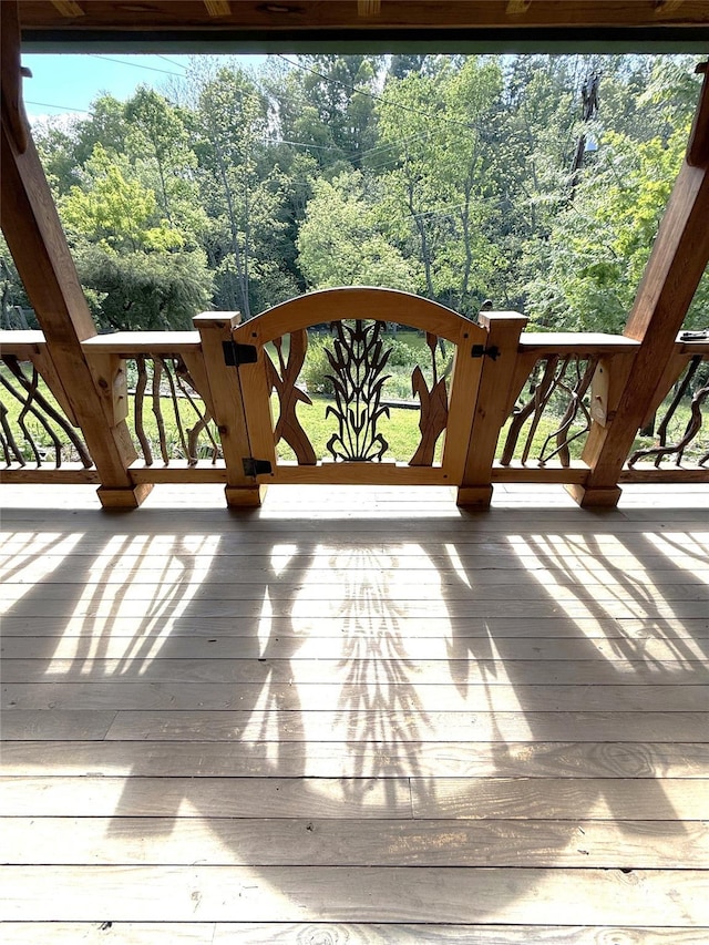 101 Garrison Rd, Mars Hill, NC 28754 - view of deck
