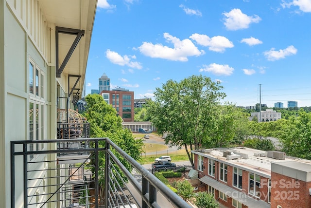 1101 W 1st St Unit 408, Charlotte, NC 28202 - balcony with a city view