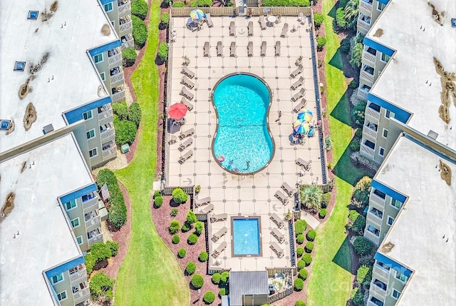 9660 Shore Dr Unit 208, Myrtle Beach, SC 29572 - birds eye view of property