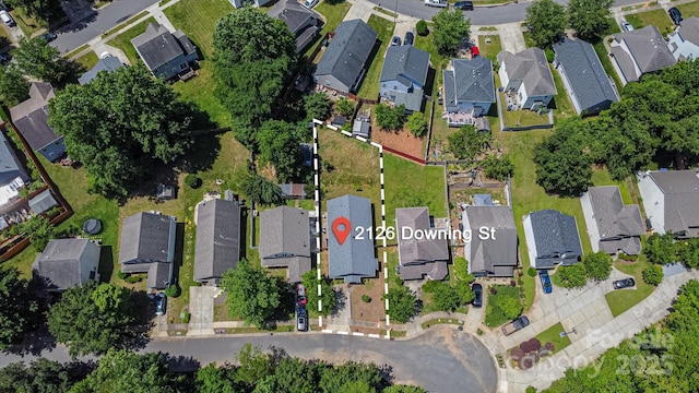 view of property location with nearby suburban area