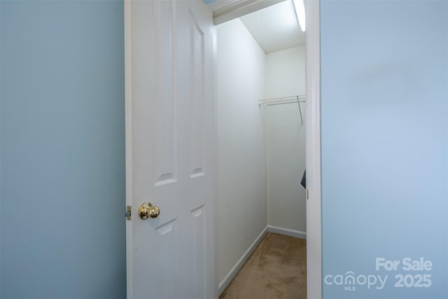 6808 Squirrels Foot Ct, Charlotte, NC 28217 - spacious closet featuring light carpet