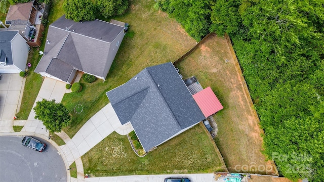 6808 Squirrels Foot Ct, Charlotte, NC 28217 - birds eye view of property