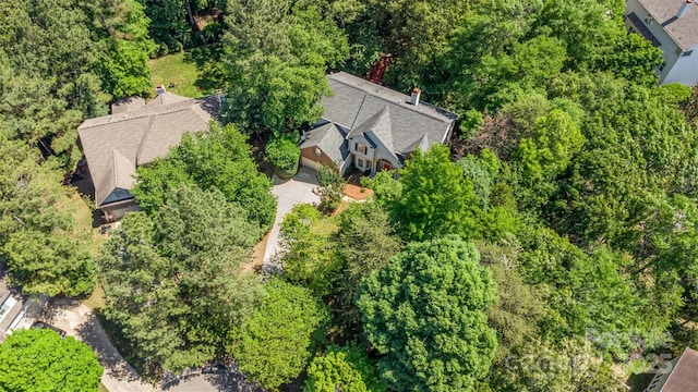 3710 Cheleys Ridge Ln, Charlotte, NC 28270 - aerial view of property and surrounding area