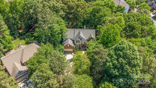 3710 Cheleys Ridge Ln, Charlotte, NC 28270 - aerial view of property and surrounding area