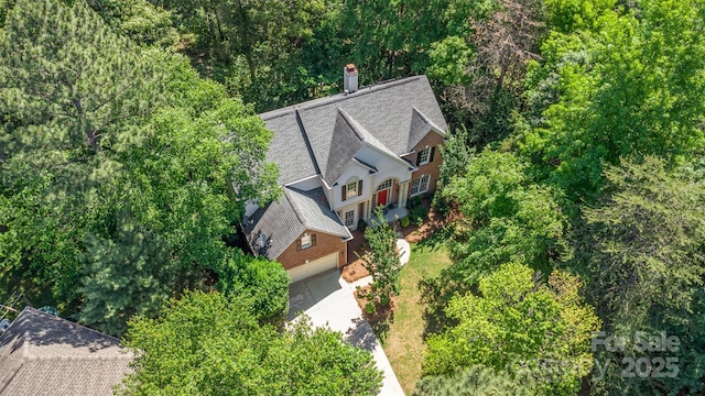 3710 Cheleys Ridge Ln, Charlotte, NC 28270 - view from above of property