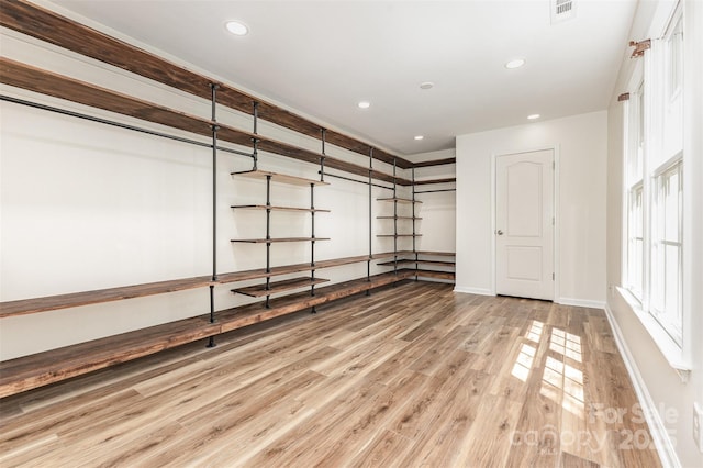 3710 Cheleys Ridge Ln, Charlotte, NC 28270 - walk in closet featuring light wood finished floors