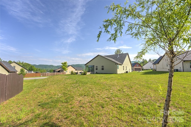 133 Water Leaf Dr, Weaverville, NC 28787 - view of yard