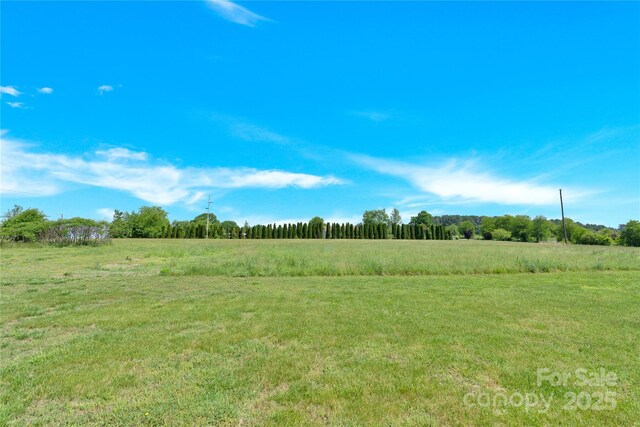 view of nature featuring a rural view