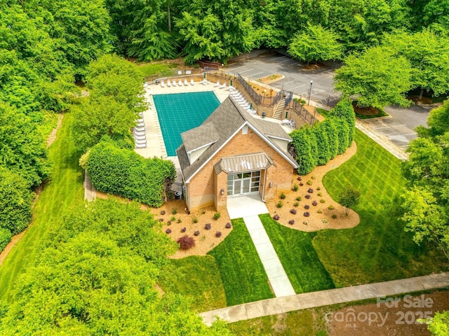aerial view