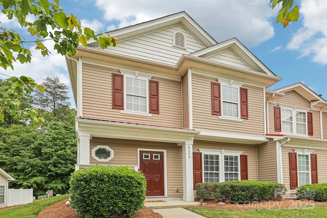 8259 Carob Tree Ln, Charlotte, NC 28215 - view of townhome / multi-family property