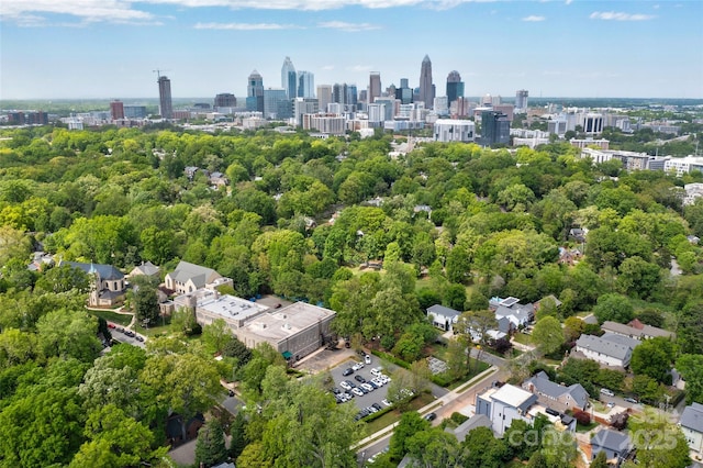 1517 Waverly Ave, Charlotte, NC 28203 - drone / aerial view of a skyline view