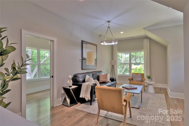116 S Broad St, Waxhaw, NC 28173 - living room featuring plenty of natural light and baseboards