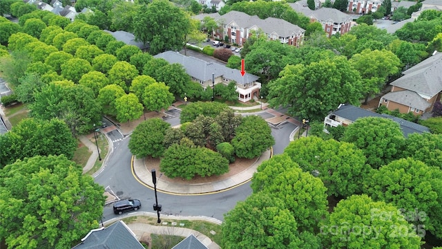 526 N Davidson St, Charlotte, NC 28202 - aerial view of residential area