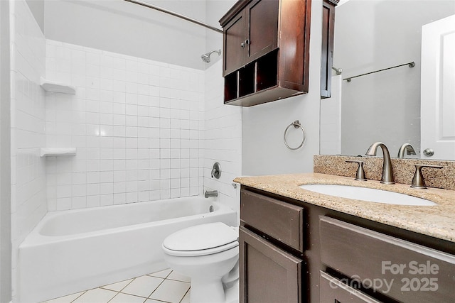 526 N Davidson St, Charlotte, NC 28202 - bathroom with vanity, tile patterned flooring, and shower / bathtub combination