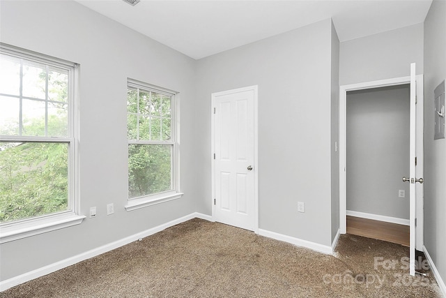 526 N Davidson St, Charlotte, NC 28202 - unfurnished bedroom with carpet flooring and baseboards