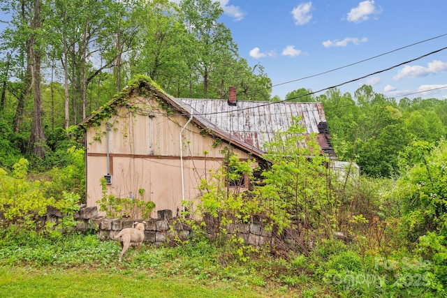 view of barn
