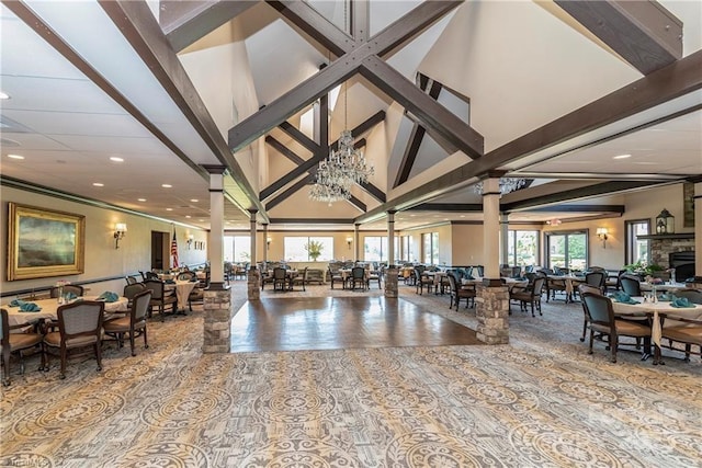 view of community lobby