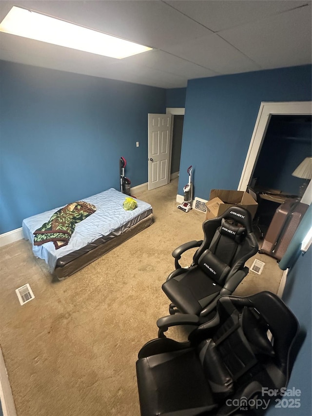 2511 Chapel Hill Rd, Durham, NC 27707 - carpeted bedroom featuring baseboards and visible vents
