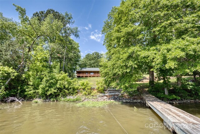 993 Jackson Rd, Fort Lawn, SC 29714 - view of dock featuring a water view