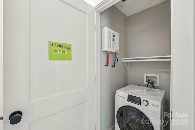 814 Marve St, Gastonia, NC 28052 - laundry area with laundry area and washer / dryer