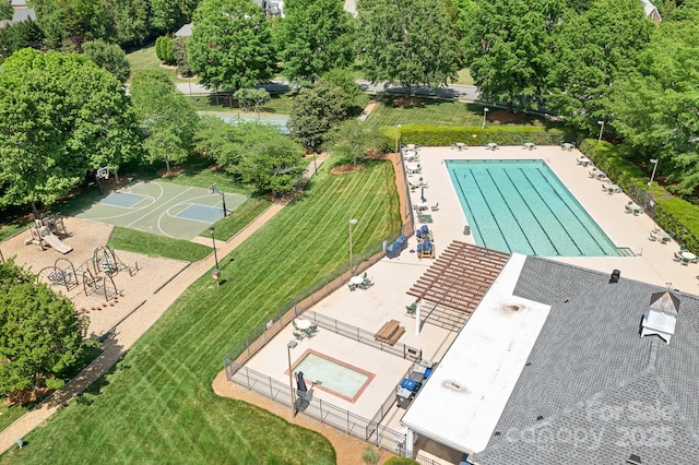 7525 Blackgum Falls Ct, Huntersville, NC 28078 - birds eye view of property