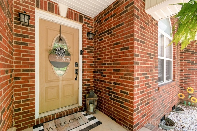 1800 Oriole Ct, Monroe, NC 28112 - view of exterior entry with brick siding