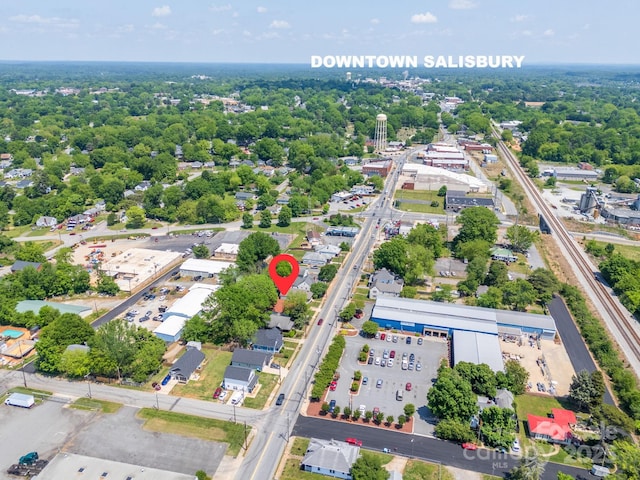 1712 S Main St, Salisbury, NC 28144 - bird's eye view