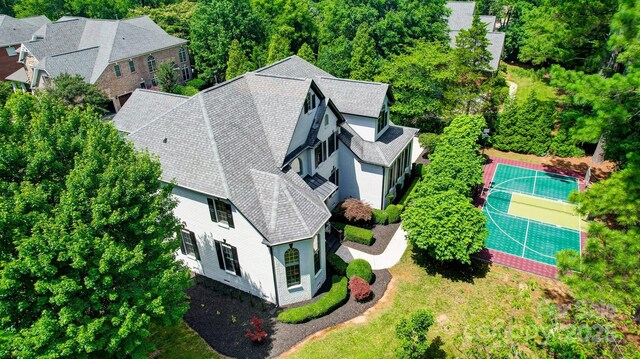 8707 Fairview Rd, Charlotte, NC 28226 - view from above of property
