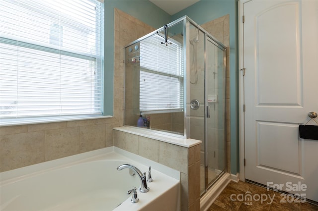 3186 Helmsley Ct, Concord, NC 28027 - bathroom featuring a bath and a stall shower