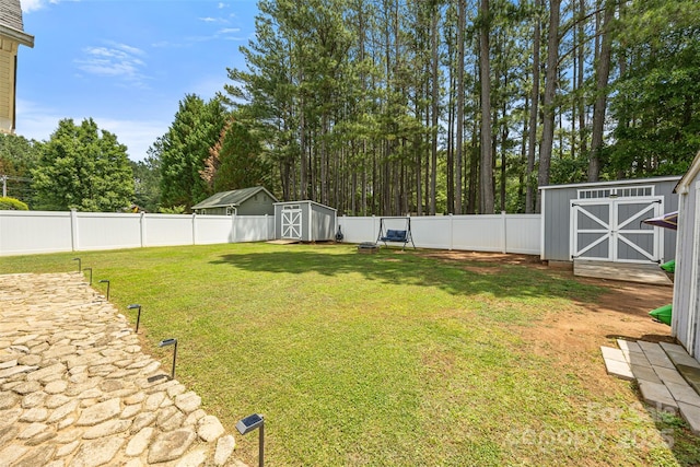 311 Masters Dr, Rock Hill, SC 29732 - view of yard featuring a storage shed and an outdoor structure