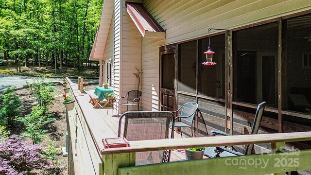 164 Forest Ridge Dr, Rutherfordton, NC 28139 - deck featuring outdoor dining space