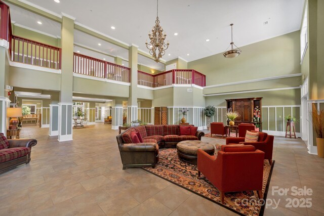 view of community lobby