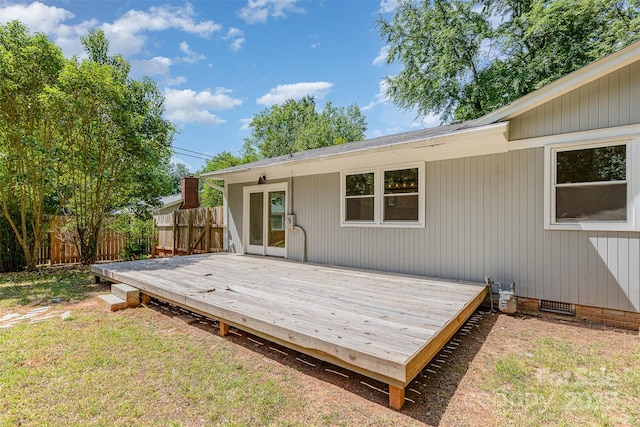 6007 Charing Pl, Charlotte, NC 28211 - view of wooden terrace
