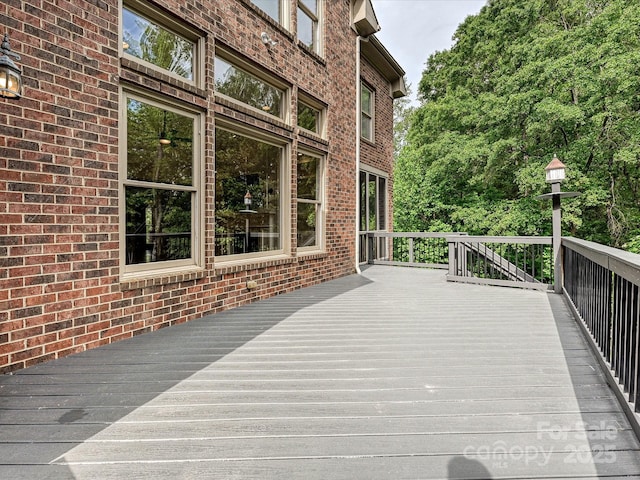 view of deck