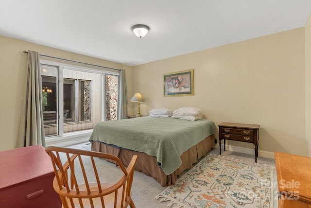 120 Cloverleaf Ln, Asheville, NC 28803 - carpeted bedroom featuring baseboards