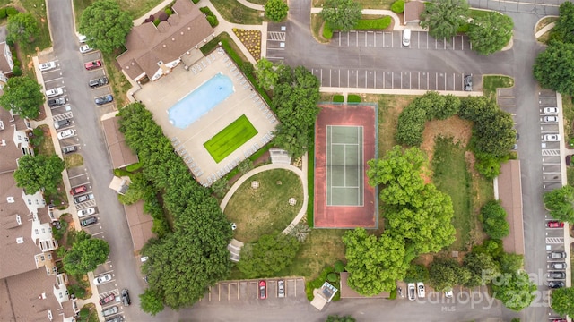 drone / aerial view