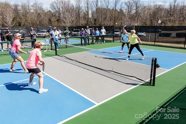 16291 Raven Crest Dr, Indian Land, SC 29707 - view of sport court featuring community basketball court and fence