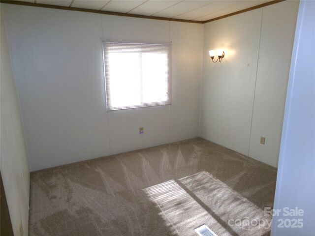 44716 Gold Branch Rd, Richfield, NC 28137 - unfurnished room featuring carpet flooring and visible vents