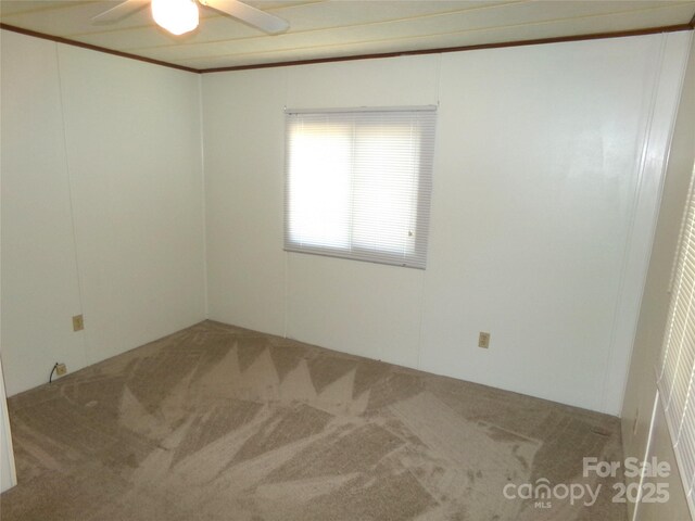 44716 Gold Branch Rd, Richfield, NC 28137 - carpeted spare room with a ceiling fan