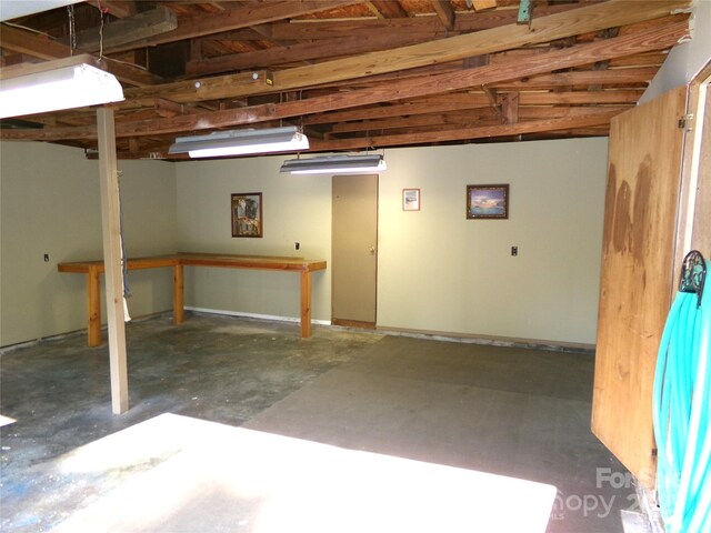 44716 Gold Branch Rd, Richfield, NC 28137 - view of finished basement
