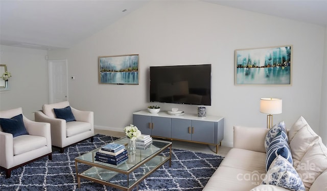 1367 Springview Ct, Rock Hill, SC 29732 - living room with lofted ceiling