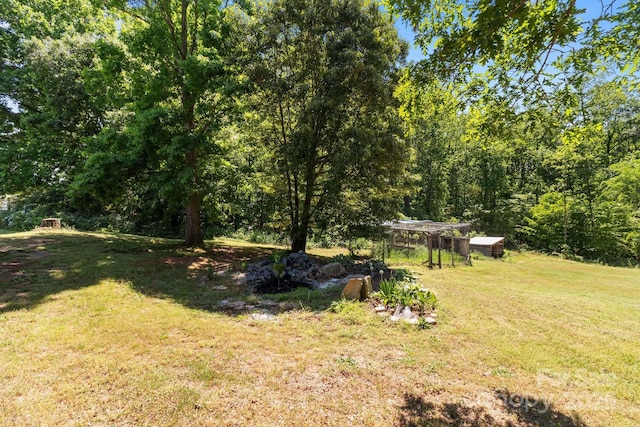 view of yard