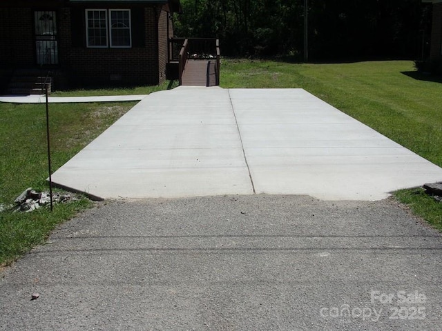 556 Roundtree Cir, Chester, SC 29706 - view of storm shelter with a yard