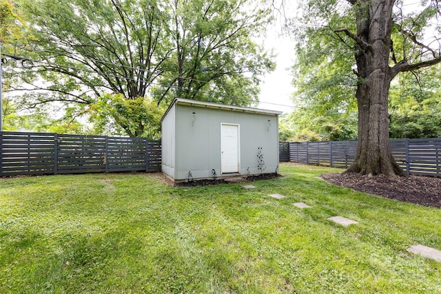 1816 Anderson St, Charlotte, NC 28205 - view of shed with a fenced backyard