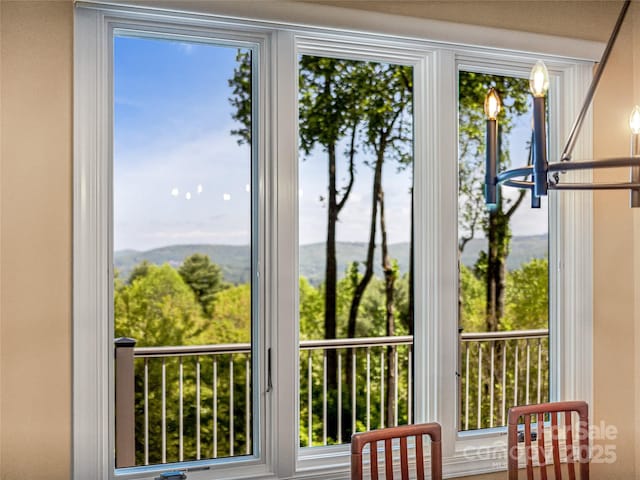543 Hagen Dr, Hendersonville, NC 28739 - view of doorway to outside
