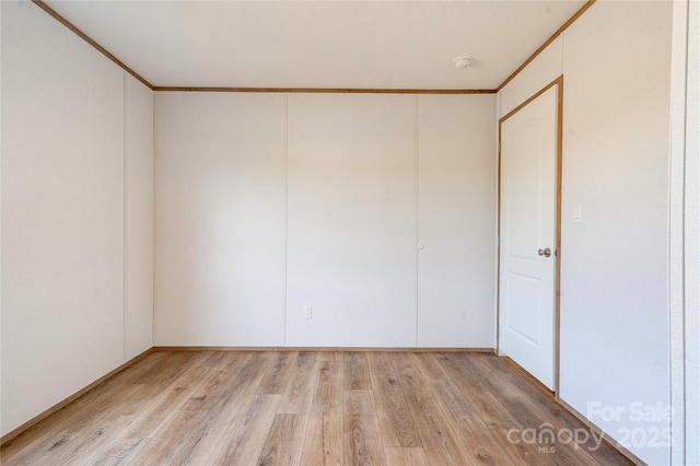 445 Davis Rd, Shelby, NC 28152 - unfurnished room featuring ornamental molding and light wood finished floors