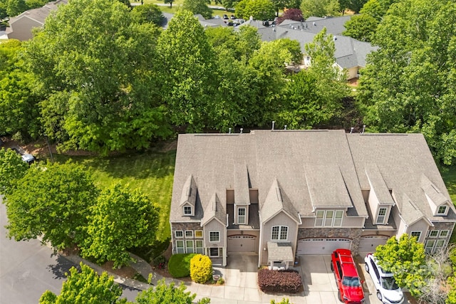 drone / aerial view
