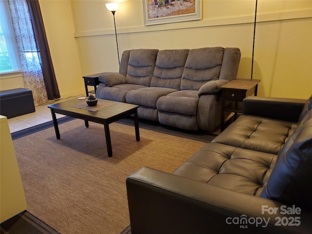 view of living area