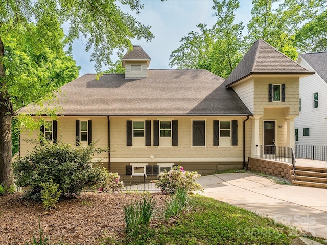 7324 Leharne Dr, Charlotte, NC 28270 - view of front facade featuring roof with shingles