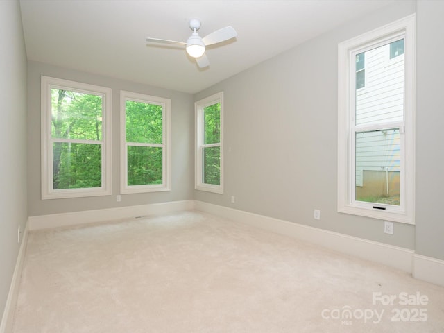 7324 Leharne Dr, Charlotte, NC 28270 - unfurnished room with carpet floors, baseboards, and a healthy amount of sunlight